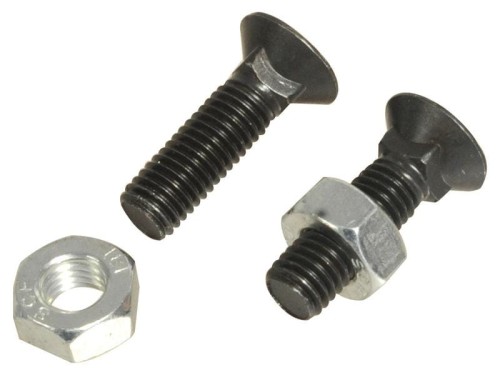 Śruba z nakrętką - M10 x 35mm, Wytrzymałość na rozciąganie 8.8 S.76115 - Intertraktor