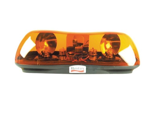 Listwy Ostrzegawcze Aerolite - Halogen - Mocowana na 1 śrubę, Długość całkowita: 420mm, 12V. S.10643 - Intertraktor