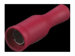Końcówka Na Kabel, Double Grip - Żeński, 4.0mm, Czerwony (0.5 - 1.5mm) S.163547