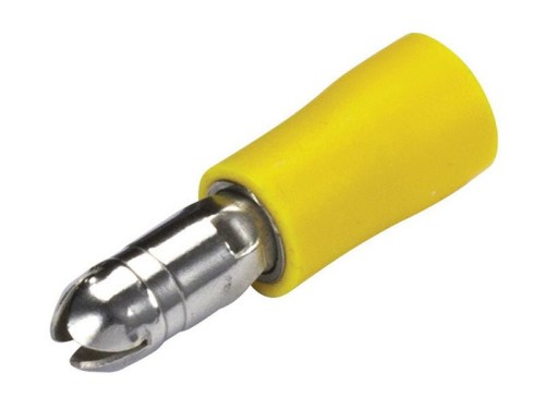 Końcówka Na Kabel, Double Grip - Męski, 5.0mm, żółty (4.0 - 6.0mm) S.163567 - Intertraktor
