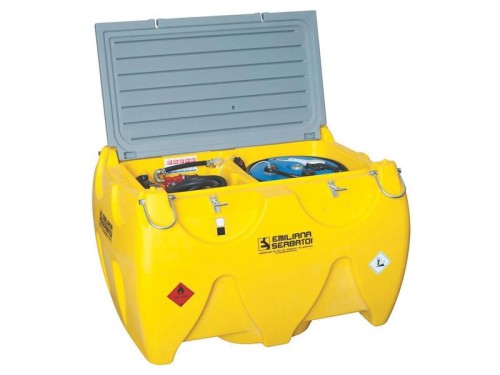 Zbiornik transportowy Carrytank - 1000L - 900L silniki wysokoprężne/100L AdBlue - 12V S.165886 - Intertraktor
