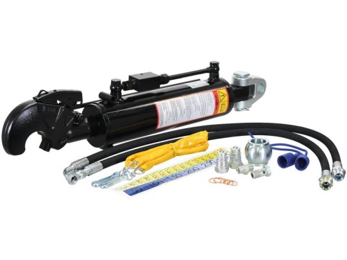 Cięgło hydrauliczne (Kat.-/3) i CBM Q.R. Hak, średnica cylindra: 90mm, Długość min : 630mm. S.32932 - Intertraktor