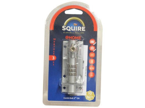 Squire Zasuwa na 3 rolki - Srebrny Wykończenie (Stopień bezpieczeństwa: 3) S.129910 - Intertraktor