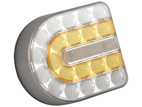 bezprzewodowa lampa przednia CONNIX , lewa , (Na magnes) S.153399 - Intertraktor