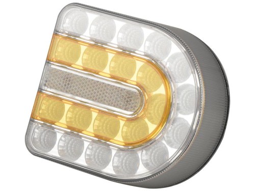bezprzewodowa lampa przednia CONNIX , prawa , (Na magnes) S.153400 - Intertraktor