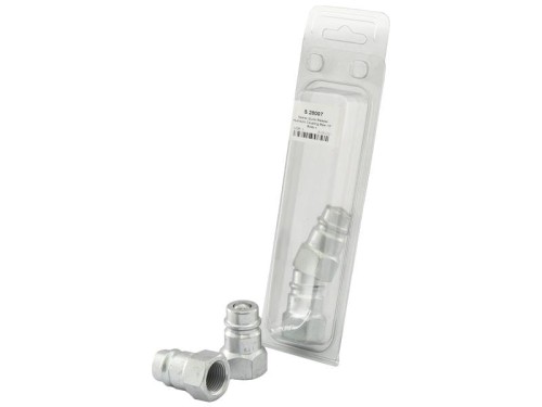 Sparex Wtyczka hydrauliczna Męski 1/2'' Wielkość montażowa x 1/2'' BSP Gwint żeński (agropak 2 szt) S.28007 - Intertraktor