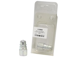 Sparex Wtyczka hydrauliczna Męski 1/4'' Wielkość montażowa x 1/4'' BSP Gwint żeński (agropak 2 szt) S.28695