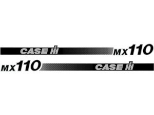 Zestaw naklejek - Case IH / International Harvester MX110 S.152831