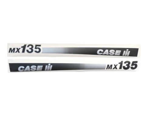 Zestaw naklejek - Case IH / International Harvester MX135 S.152836 - Intertraktor