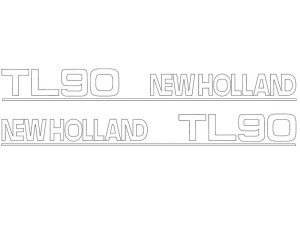 Zestaw naklejek - Ford / New Holland TL90 S.152883