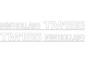 Zestaw naklejek - Ford / New Holland TM165 S.152898
