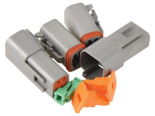 Zestaw uzupełniający złącza Deutsch DT 4 Polak x2 Męski, x2 Żeński (Bag) S.153144 - Intertraktor