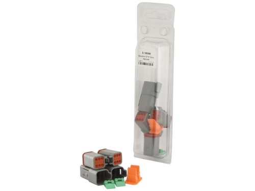 Zestaw uzupełniający złącza Deutsch DT 6 Polak x2 Męski, x2 Żeński (agropak) S.165066 - Intertraktor