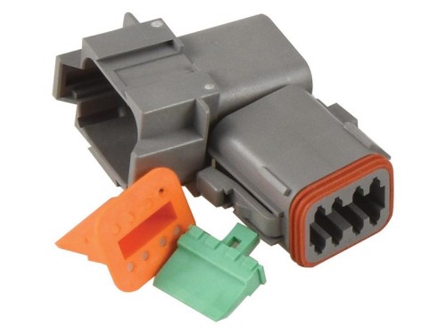 Zestaw uzupełniający złącza Deutsch DT 8 Polak x1 Męski, x1 Żeński (Bag) S.153146 - Intertraktor
