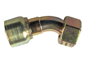 Parker Metryczny Wkłąd węża 3/8'' x M18 x 1.50 (10S) Żeński 135° Złączka kątowa wzmocniona S.3441806