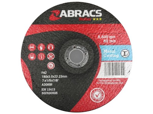 Tarcza Metal Ø178 x 3 x 22.23mm A30RBF S.20197 - Intertraktor