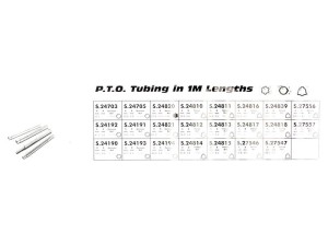 DISPLAY STAND HEADER-PTO SHAFT S.23399
