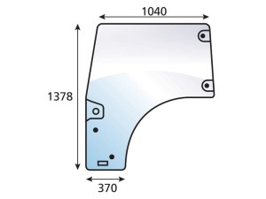 Szyba drzwi lewa S.137096