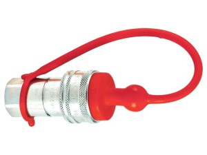 Faster Zaślepka Czerwony PVC Pasuje do 1/2'' Female Coupling TM12LR (agropak 2 szt) S.119917