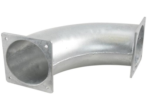 Kolano 90° z dwustronnym kołnierzem czworokątnym 8'' (200mm) (galvanizado) S.136703 - Intertraktor