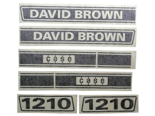 Zestaw naklejek - David Brown 1210 S.63348 - Intertraktor