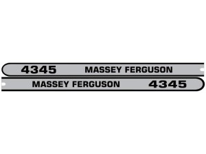 Zestaw naklejek - Massey Ferguson 4345 S.118323