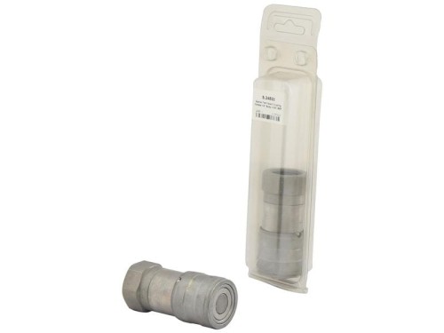 Sparex Wtyczka hydrauliczna płaska Żeński 1/2'' Wielkość montażowa x 3/4'' BSP Gwint żeński (agropak 1szt.) S.24833 - Intertraktor