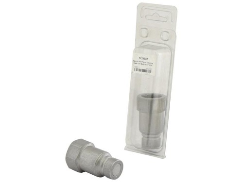Sparex Wtyczka hydrauliczna płaska Męski 1/2'' Wielkość montażowa x 3/4'' BSP Gwint żeński (agropak 1szt.) S.24832 - Intertraktor