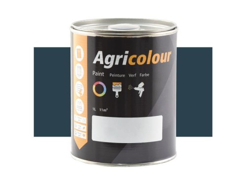 Farby spray - Połysk, ciemny Niebieski 1 litrów puszka S.82905 - Intertraktor