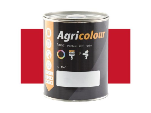 Farby spray - Połysk, Czerwony 1 litrów puszka S.83448 - Intertraktor