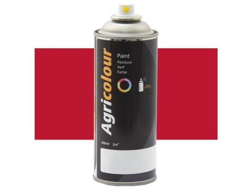 Farby spray - Połysk, Czerwony 400ml aerosol S.93095 - Intertraktor