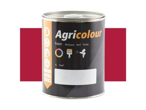 Farby spray - Połysk, Czerwony 1 litrów puszka S.84285 - Intertraktor