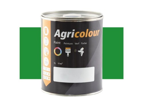 Farby spray - Połysk, zielony 1 litrów puszka S.84418 - Intertraktor