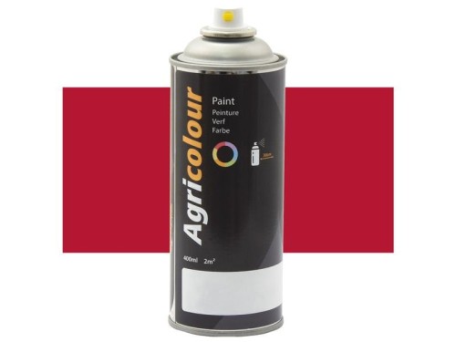 Farby spray - Połysk, Czerwony 400ml aerosol S.93029 - Intertraktor