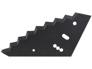 Nóż do paszowozu 500mm x 250mm x 8mm Zastępuje Kverneland, Siloking S.131056