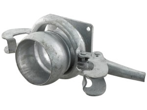 Złącze z kołnierzem czworokątnym - Krótki - Męska 5'' (133mm) x (125mm) (galvanizado) S.119435