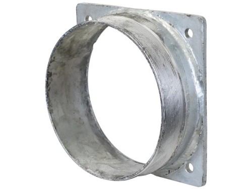 Kołnierz kwadratowy z gwintowaną końcówką 8'' BSPT (200mm) (galvanizado) S.103088 - Intertraktor