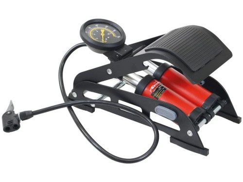 Foot Pump Double Barrel S.24590 - Intertraktor