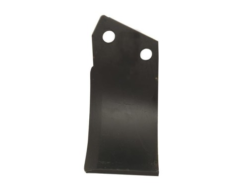 Nóż do glebogryzarki Zakrzywiony prawa strona 90x8mm Wysokość: 210mm. odległość pomiedzy otworami: 57mm. Otwór Ø: 17mm. Zastępuje Agram Zastępuje: R6815 S.21995 - Intertraktor
