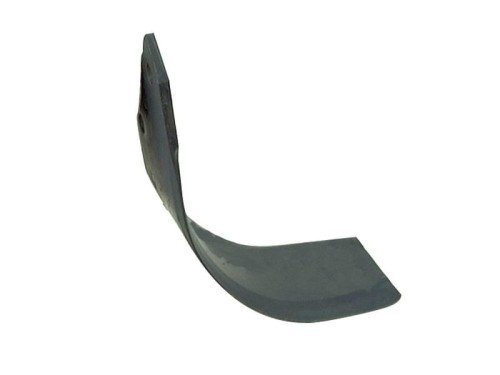 Nóż do glebogryzarki Zakrzywiony prawa strona 80x6mm Wysokość: 180mm. odległość pomiedzy otworami: 57mm. Otwór Ø: 11.5mm. Zastępuje Dowdeswell Zastępuje: 9954 S.77546 - Intertraktor
