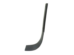 Nóż do glebogryzarki Zakrzywiony lewa 40x8mm Wysokość: 265mm. odległość pomiedzy otworami: 115mm. Otwór Ø: 11.5mm. Zastępuje Dowdeswell, Howard Zastępuje: 9941 S.77234