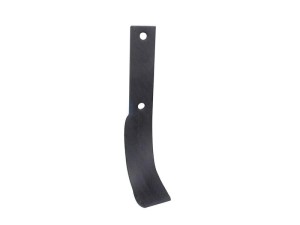 Nóż do glebogryzarki Zakrzywiony prawa strona 40x8mm Wysokość: 265mm. odległość pomiedzy otworami: 115mm. Otwór Ø: 11.5mm. Zastępuje Dowdeswell, Howard Zastępuje: 9942 S.77233