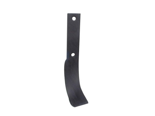 Nóż do glebogryzarki Zakrzywiony prawa strona 40x8mm Wysokość: 265mm. odległość pomiedzy otworami: 115mm. Otwór Ø: 11.5mm. Zastępuje Dowdeswell, Howard Zastępuje: 9942 S.77233 - Intertraktor