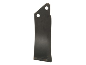 Nóż do glebogryzarki Zakrzywiony lewa 60x6mm Wysokość: 195mm. odległość pomiedzy otworami: 42mm. Otwór Ø: 12.5mm. Zastępuje Perugini (Concept-Ransome) S.78891