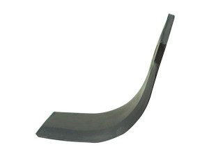 Nóż do glebogryzarki Zakrzywiony lewa 70x7mm Wysokość: 187mm. odległość pomiedzy otworami: 46mm. Otwór Ø: 12.5mm. Zastępuje Sovema Zastępuje: 900111002 S.74751