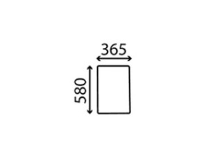 Lower Front Glass S.152610