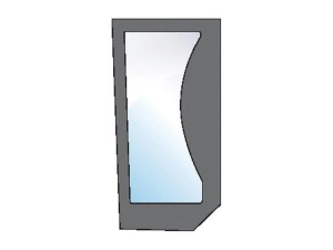 Lower Front Glass prawa S.100502