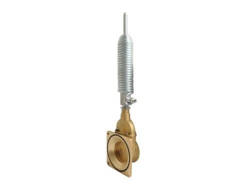 Zawór suwakowy mocowanie z siłownik hydrauliczny ze sprężyna zewnętrzną - Kołnierzowe / Gwintowane 6'' S.104927 - Intertraktor
