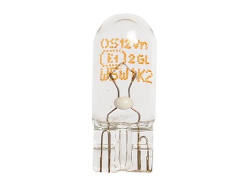 Żarówka (Halogen) W5W, 12V, 5W, W2.1x9.5d (Kartonik 1szt.) S.53270 - Intertraktor