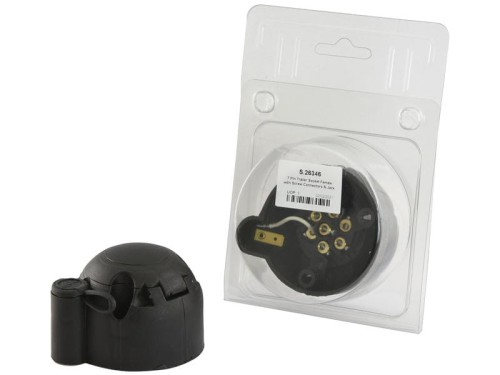 PLASTIC 7PIN SKT/JACK SKT-A'PK S.26346 - Intertraktor